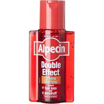 Alpecin Double Effect Šampon proti lupům proti vypadávání vlasů 200 ml
