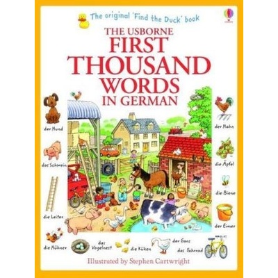The Usborne First Thousand Words in German - Amery, Heather