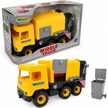 Wader Auto middle Truck popelář plast 41 cm