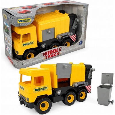 Wader Auto middle Truck popelář plast 41 cm
