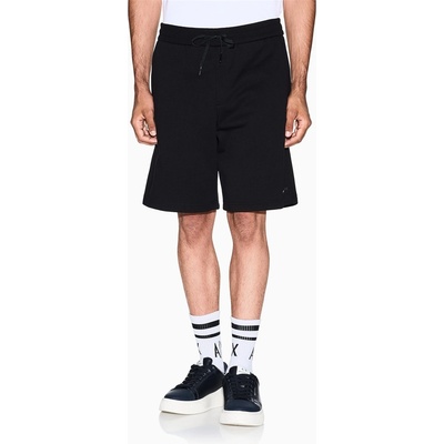 Armani Exchange Поларени къси панталони Armani Exchange Men's Fleece Jogger Shorts - Black
