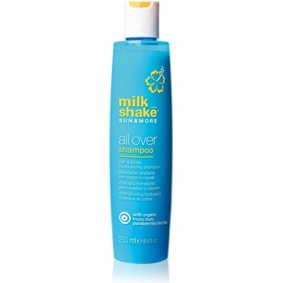 Milk Shake Sun & More All Over Shampoo hydratační šampon na vlasy a tělo 250 ml