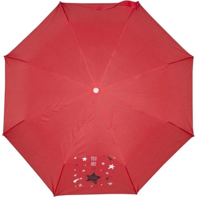 Derby Kids Mini dětský skládací deštník červený 70830K červený