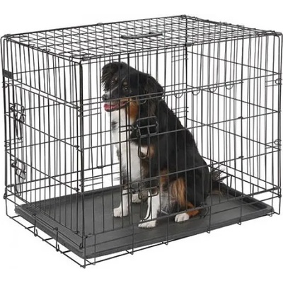 KERBL Dog Cage - Метална клетка, сгъваема - 92 x 63 x 74 см - 81366