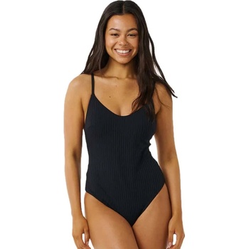 Rip Curl Бански костюм Rip curl Premium Cheeky swimsuit - Black (Black)