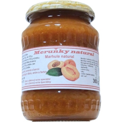 Zdravý věk Džem MERUŇKA natural bez přidaného cukru 360g