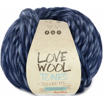 Katia Love Wool Tones Farba: Blue
