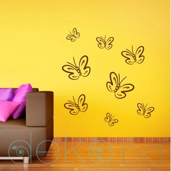 Image 1 of Пеперуди - комплект 11 бр (5214)