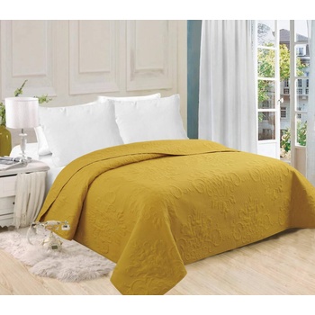 Png Панагюрище Покривало за легло 220/240 см Бруклин горчица