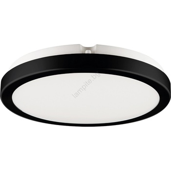 Brilagi - LED Плафон за баня PERA LED/24W/230V Ø 28 см IP65 черен (BG0666)