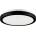 Brilagi - LED Плафон за баня PERA LED/24W/230V Ø 28 см IP65 черен (BG0666)