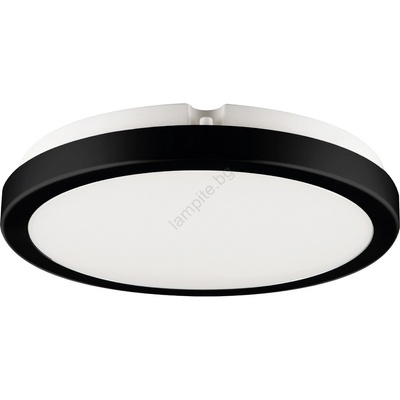 Brilagi - LED Плафон за баня PERA LED/24W/230V Ø 28 см IP65 черен (BG0666)