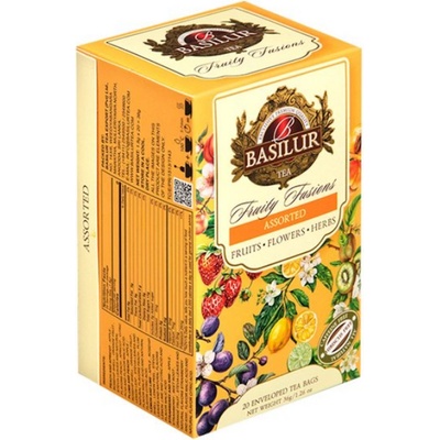 Basilur Without Hibiscus Assorted přebal 20 x 1,8 g
