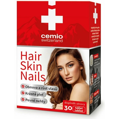 Cemio Hair, skin, nails, 30 tablet
