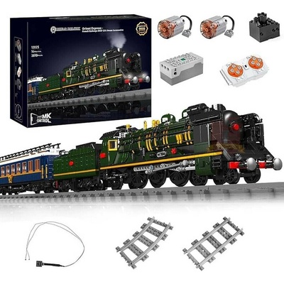 Mould King 12025 Francouzská parní R/C lokomotiva SNFC 231 Orient Express