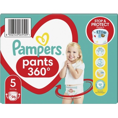 Pampers Pants Размер 5, гащички, MB, 96 бр (8006540069509)