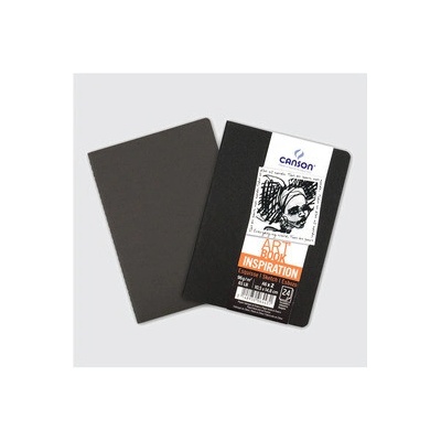 Canson 2x Art Book INSPIRATION mäkká väzba 100g A6 24 listov Orange