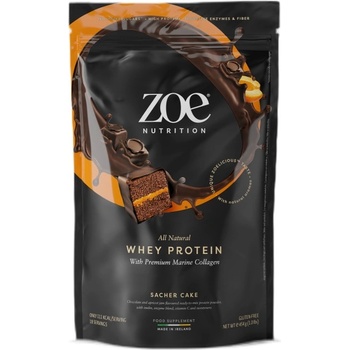 ZOE Nutrition Whey Protein with Premium Marine Collagen [454 грама] Профитероли