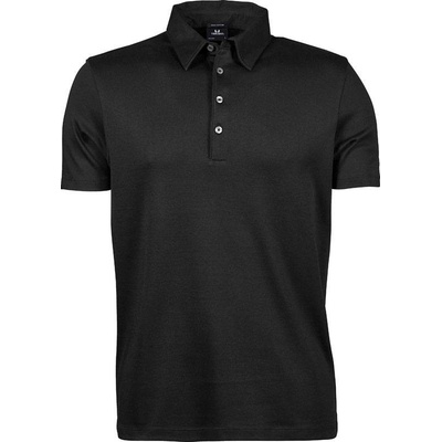 Tee Jays 1440 pánske polo z pima bavlny čierne