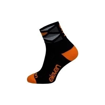 Eleven ponožky Howa Rhomb Orange čierno-oranžové