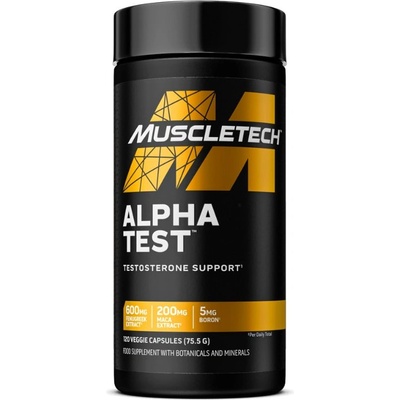 MuscleTech Alpha Test EU, 120 Capsules