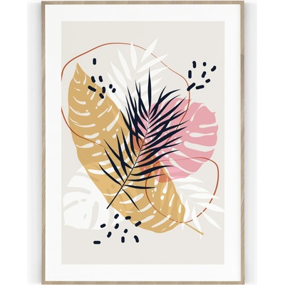 Plakát / Obraz Minimal A4 - 21 x 29,7 cm Tiskové plátno S bílým okrajem – Zbozi.Blesk.cz