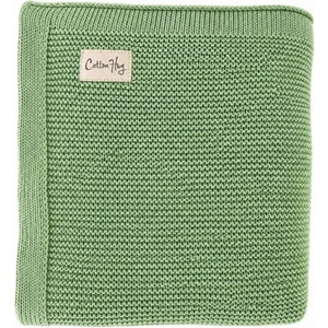 Cotton Hug Памучно одеяло Cotton Hug - Органик, 80 х 100 cm, жабче (CH119) - baby