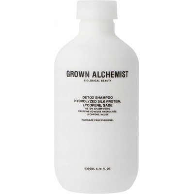 Grown Alchemist šampon na vlasy Detox Shampoo 0.1: Hydrolyzed Silk Protein Black Pepper 200 ml