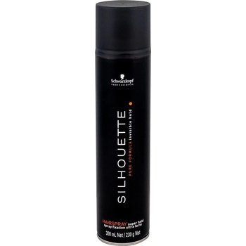 Silhouette Ultimate Shine Hairspray Super Hold lak pro max lesk vlasů 300 ml