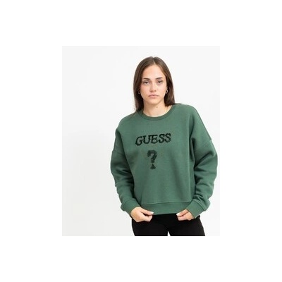 Guess sarah cn sweatshirt V4BQ11KCHX0-A832 hnedá zelená