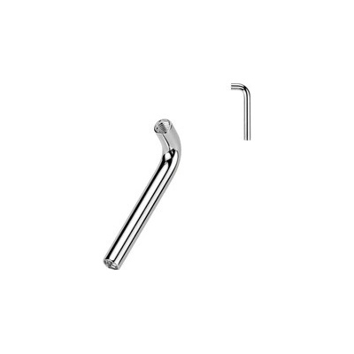 Šperky4U Push In Christina piercing titan náhradní tyčka KT010-1614