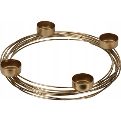 Svícen na čajové svíčky Home Styling Collection 3,5 cm pro 4 svíčky