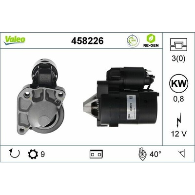 Startér VALEO 458226