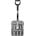 Fiskars Лека алуминиева лопата за кола FS 141020/1000740 (FS 141020/1000740)