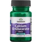 Swanson Calcium D-Glucarate, 60 капсули, Swanson (SWU123)
