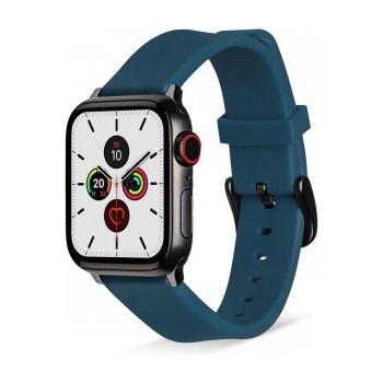 Artwizz Силиконова каишка за Apple Watch 42мм, 44мм, 45мм, 46мм, Ultra 49мм - Artwizz WatchBand Silicone (син) (4750-2961)