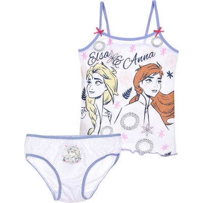 Dievčenská spodná súprava DISNEY FROZEN biela