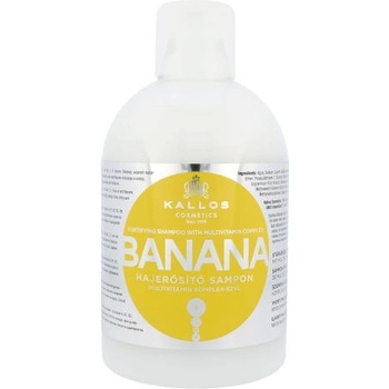 Kallos Banana 1000 ml хидратиращ шампоан за сухи коси за жени
