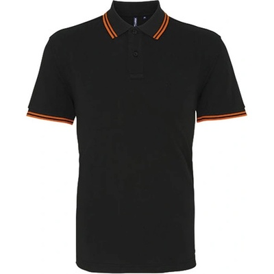 Asquith & Fox pánské polo triko AQ011 Black