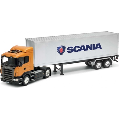 Welly Tahač s přívěsem Scania R 470 model 1:32 – Zbozi.Blesk.cz