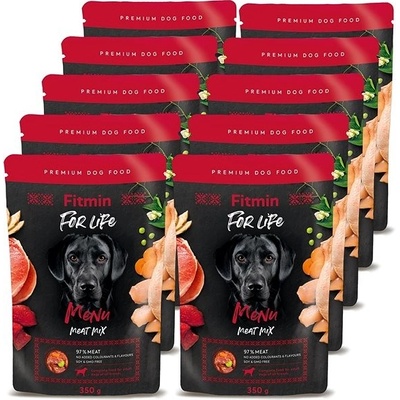 Fitmin For Life Dog Menu meat mix 12 x 350 g