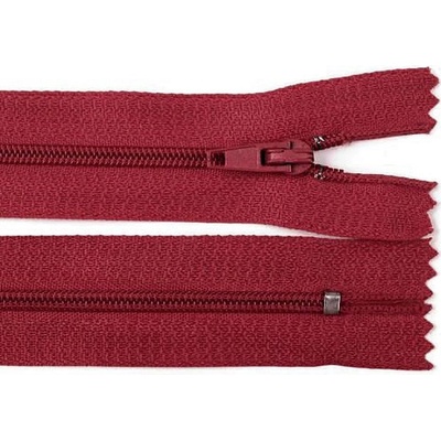 Spirálový zip šířka 3 mm délka 20 cm pinlock Barva: 178 bordó
