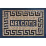 Horecano Изтривалка Horecano - Welcome, 40 x 60 cm, бежово-черна (011541)