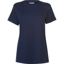 Rock and Rags Crew T Shirt Ladies Navy