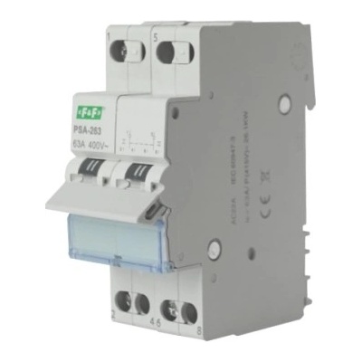 F&F MODULÁRNÍ PŘEPÍNAČ SÍŤ-AGREGÁT PSA-263