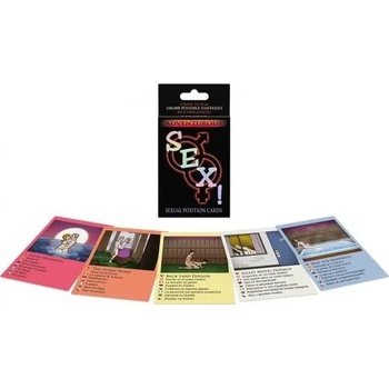 Секс игра с карти, 50 предизвикателства - Adventurous Sex Game (D-208613)