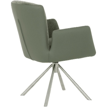 Carmen Трапезен стол sindi - зелен (3532273)