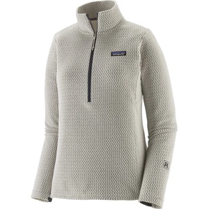 Patagonia Дамски поларен пуловер Patagonia Women's R1 Air Zip Neck Fleece jumper - Birch White (105-6527-0713)