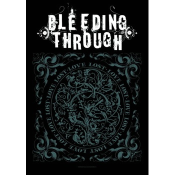 Image 1 of HEART ROCK флагче Bleeding Through - Lost - HFL0758