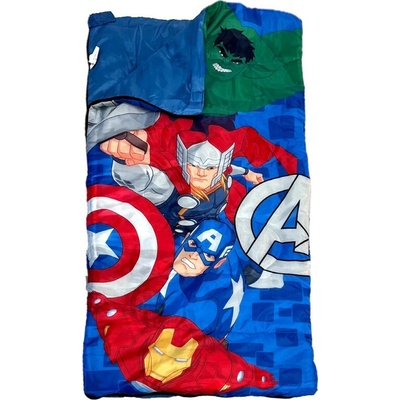 BrandMac Dětský spací pytel AVENGERS modrý